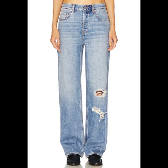 *Like New* GRLFRND Denim “The Bella” Low Rise Boyfriend in West Village - Picture 2 of 10